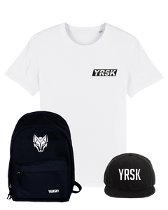 Pakket 2: Yarasky Rugzak + YRSK T-shirt + YRSK Snapback