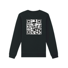 Load image into Gallery viewer, QR Sweater zonder tekst, extra mysterieus
