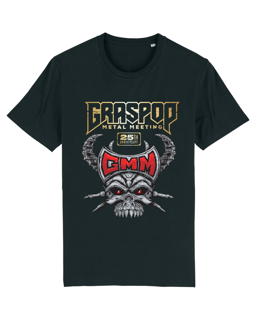 Graspop shirt gold & silver