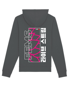 Fems Hoodie met Roze achterkant