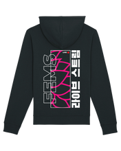 Load image into Gallery viewer, Fems Hoodie met Roze achterkant
