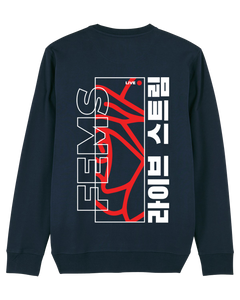 Fems Sweater met Rode achterkant