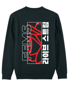 Fems Sweater met Rode achterkant